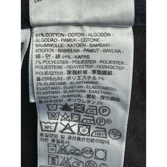 Levi's 569 Men's Loose Straight Fit Blue Denim Jeans - Size 42x30 (43x28) - Picture 4 of 5